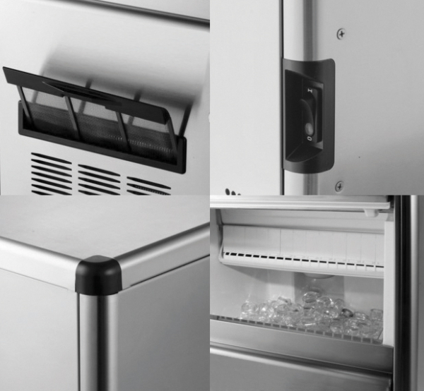 Eiswürfelbereiter SDE 84 L ca. 82kg/24h Luftkühlung